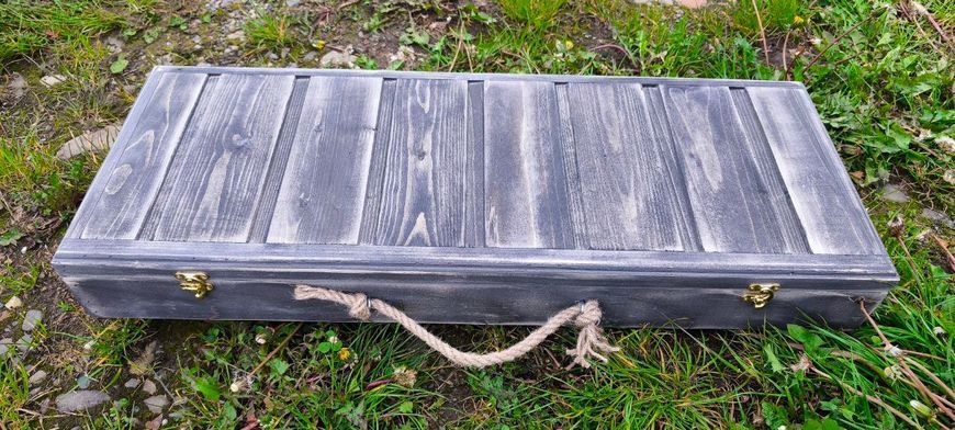 Набір шампурів з 6 шт в подарунковій коробці Шамп.№1 фото