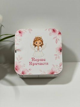 Декоративная рамка-коробка "Первое Причастие" для девочки ✨🌸 Box.19см.№10 фото