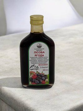 Фіто-сироп &laquo;Лісова ягода&raquo; з Карпат, 200 мл Фіто сироп.№10 фото