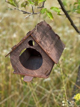 Кормушка для птиц из фанеры Годівничка.№3 фото
