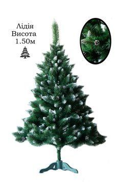 Штучна ялинка з шишками Лідія 1.5 м Лідія.1.50м фото